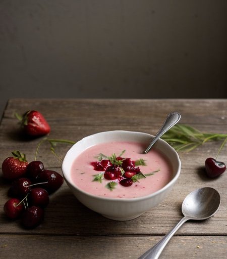 Strawberry Tropical Soup recipe image