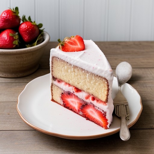 Strawberry Tunnel Cake recipe image