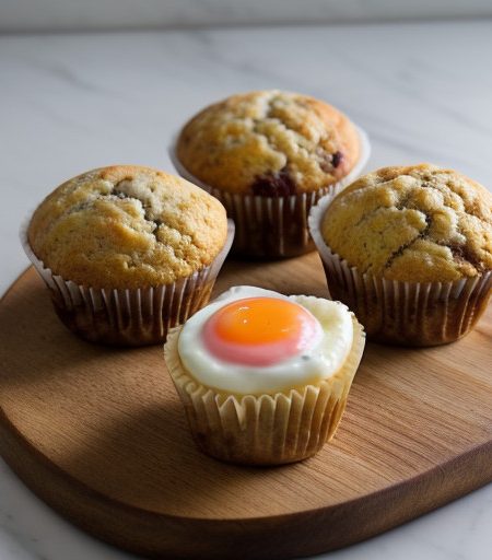 Strawberry Yoghurt Muffins recipe image