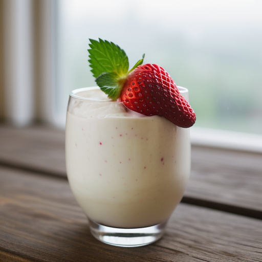 Strawberry Yogurt Drink recipe image