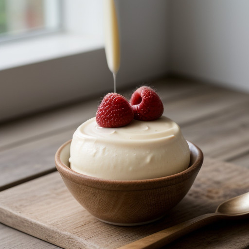 Strawberry or Raspberry White Chocolate Sauce recipe image