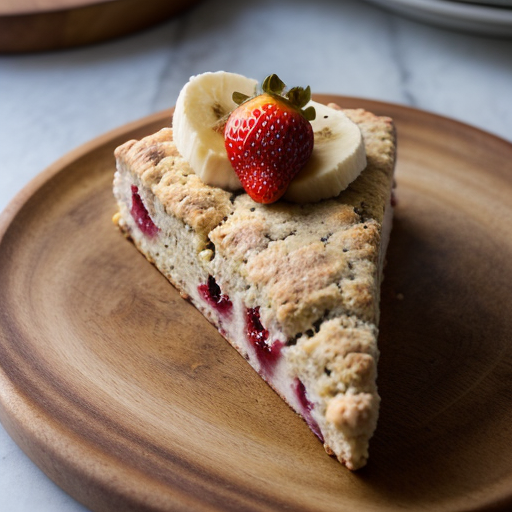 Strawbery Banana Scones recipe image