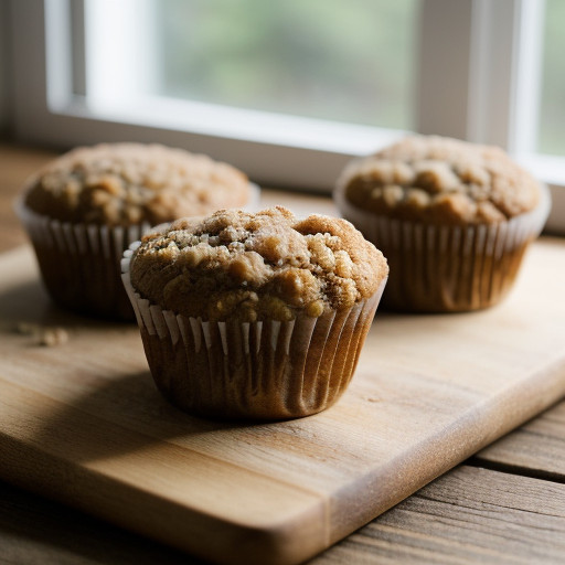 Streusel Apple Muffins recipe image