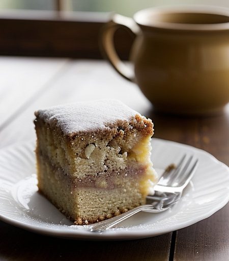 Streusel Apple-Spice Cake recipe image