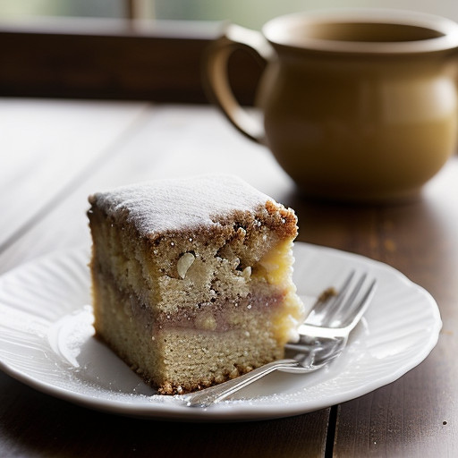 Streusel Apple-Spice Cake recipe image