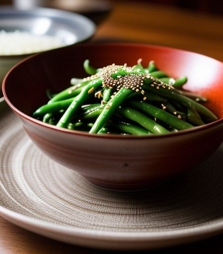 String Beans With Szechwan Preserved Vegetabl recipe image