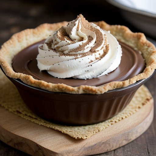 Striped Chocolate Peanut Butter Pie (Robin Dm recipe image