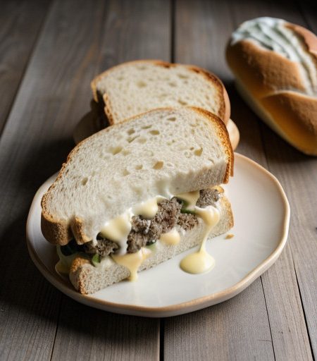 Stroganoff Sandwich recipe image