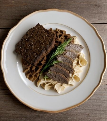 Stroganoff Sandwlch recipe image