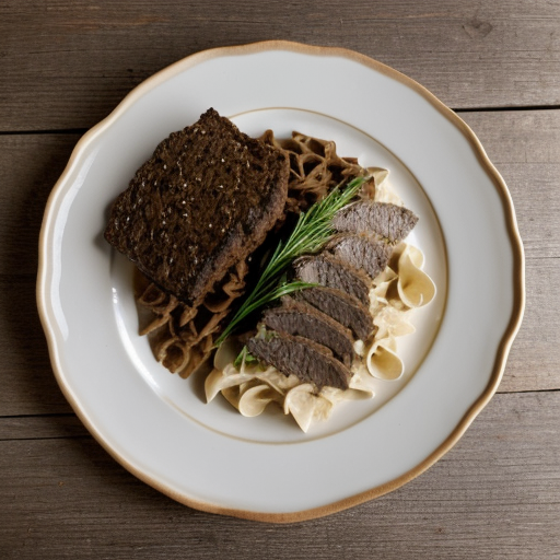 Stroganoff Sandwlch recipe image
