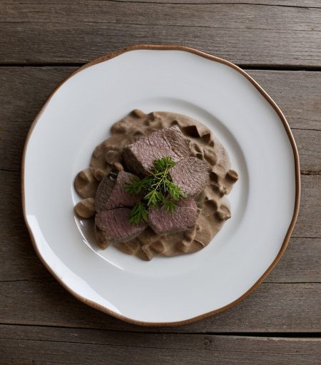 Stroganoff Style Beef (Microwave recipe image