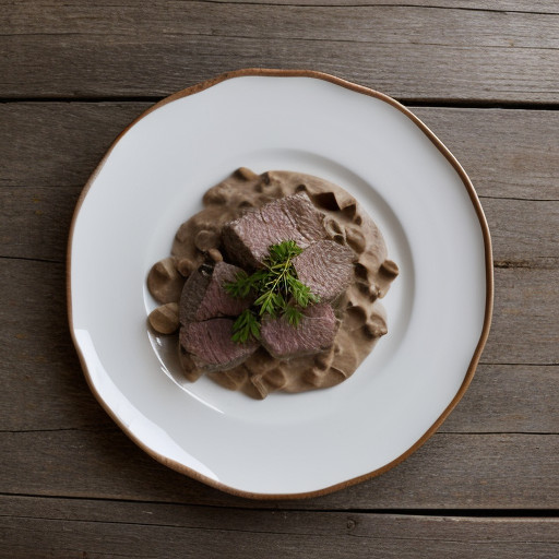 Stroganoff Style Beef (Microwave recipe image