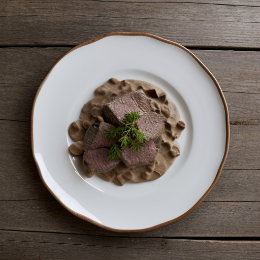 Stroganoff Style Beef (Microwave recipe image
