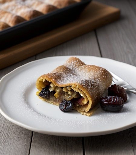Strudel - Mixed Dried Fruit Filling recipe image