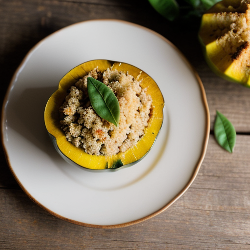 Stuffed Acorn Squash (3.5 PTS recipe image