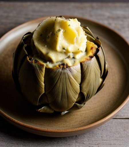 Stuffed Artichokes Dijon recipe image