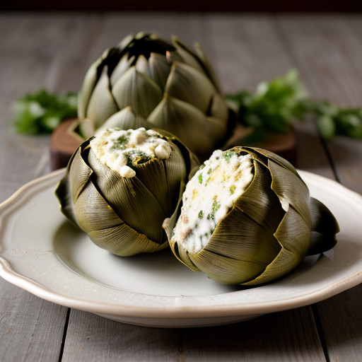 Stuffed Artichokes Italian Style recipe image