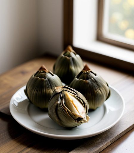 Stuffed Artichokes in Olive Oil recipe image