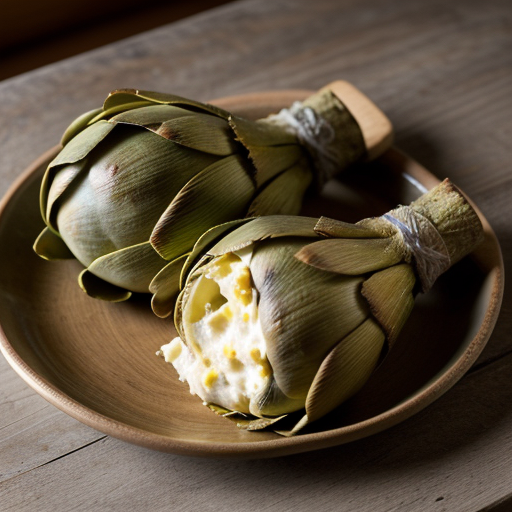 Stuffed & Baked Artichokes recipe image