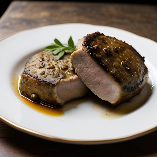 Stuffed Baked Pork Chops recipe image