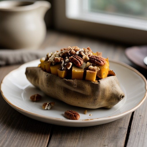 Stuffed Baked Sweet Potatoes (5 PTS recipe image