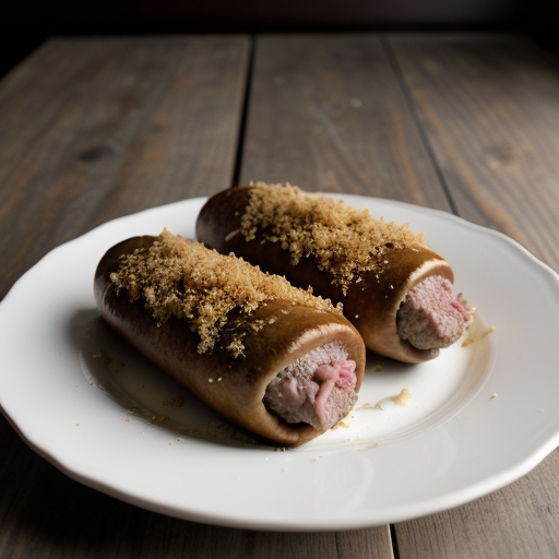 Stuffed Beef Dogs recipe image