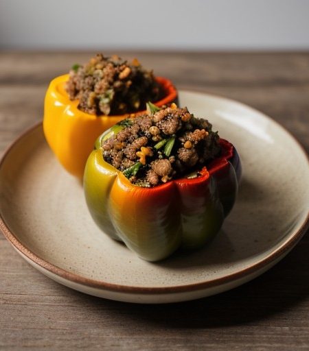Stuffed Bell Peppers recipe image