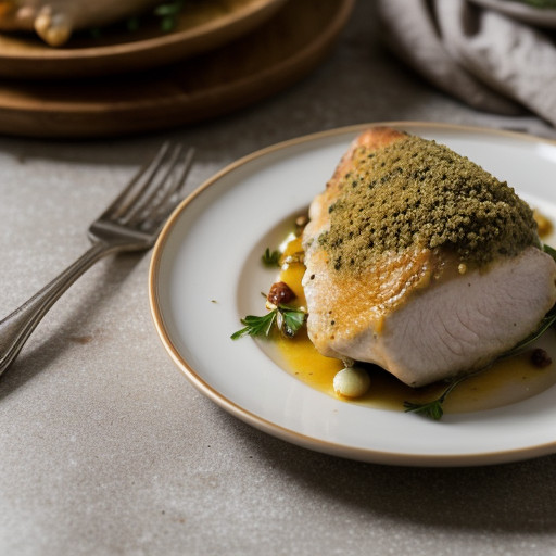 Stuffed Breast of Chicken recipe image