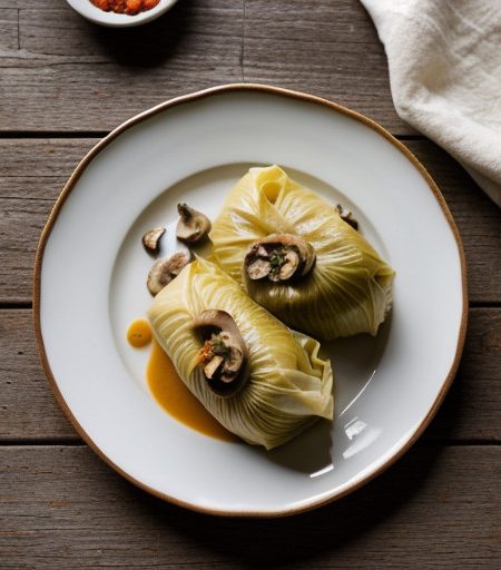Stuffed Cabbage Italian Style (Microwave recipe image