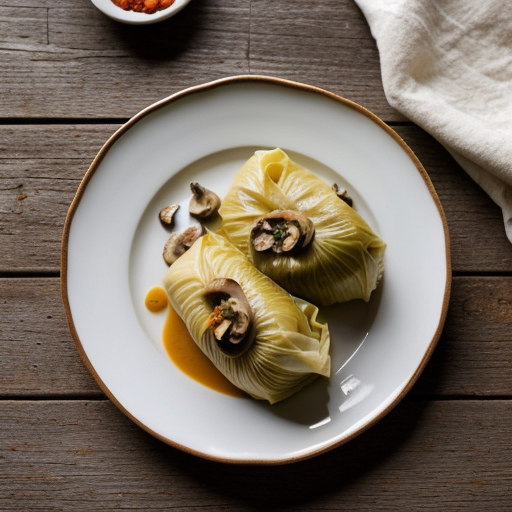 Stuffed Cabbage Italian Style (Microwave recipe image