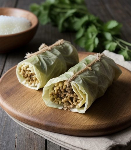 Stuffed Cabbage Rolls recipe image