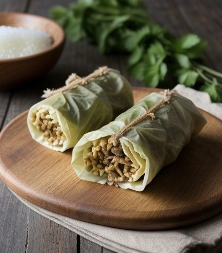 Stuffed Cabbage Rolls recipe image