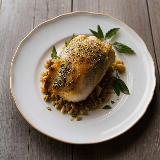Stuffed Chicken~ Cyprus Style recipe image