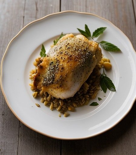 Stuffed Chicken, Cyprus Style recipe image