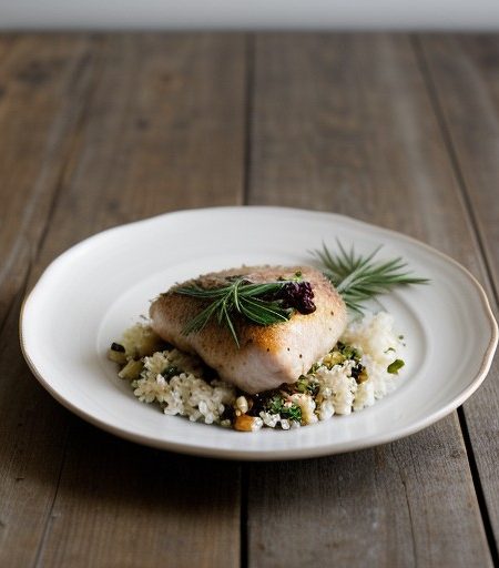Stuffed Chicken, Cyprus Style recipe image