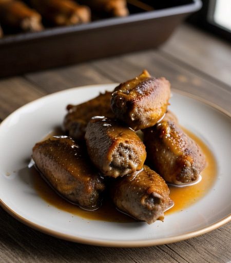 Stuffed Chicken Wings recipe image