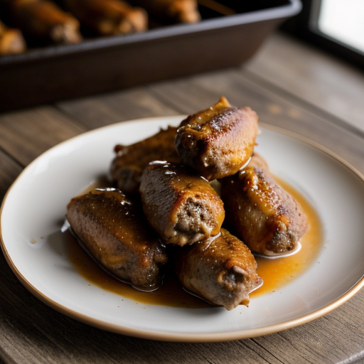 Stuffed Chicken Wings recipe image