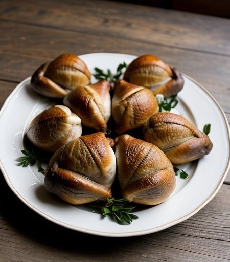 Stuffed Cornish Hens recipe image