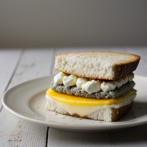 Stuffed Cottage Cheese Sandwiches recipe image