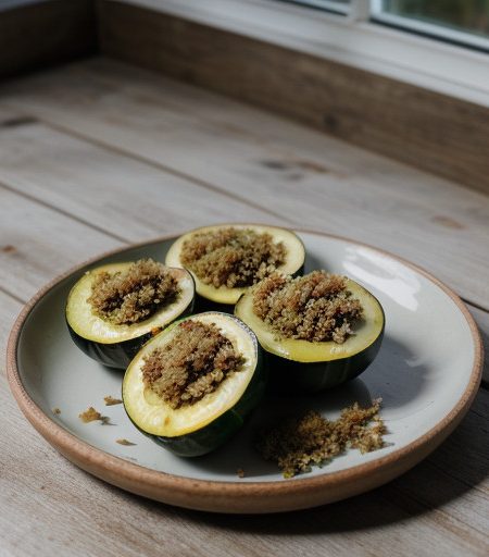 Stuffed Courgettes recipe image