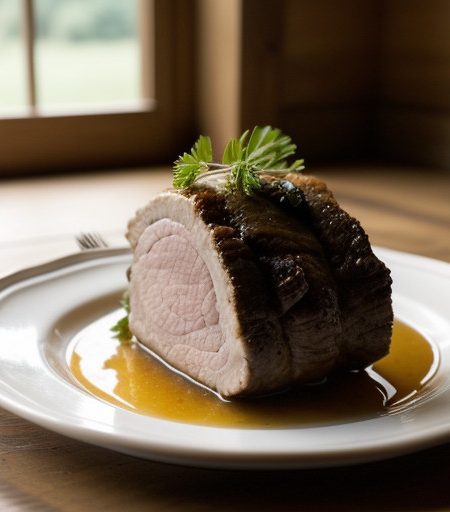 Stuffed Crown Roast of Pork - Country Living recipe image