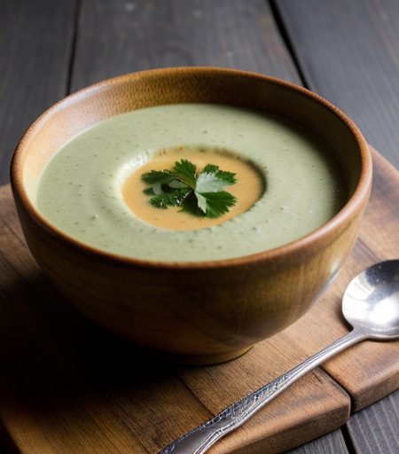 Stuffed Cucumber Soup recipe image