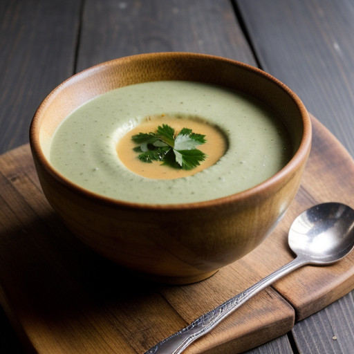 Stuffed Cucumber Soup recipe image