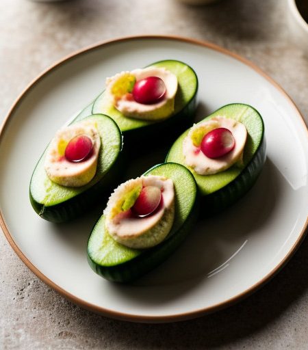 Stuffed Cucumbers recipe image