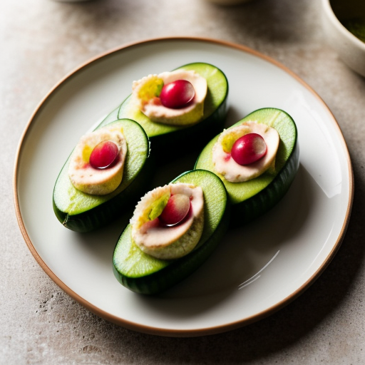 Stuffed Cucumbers recipe image