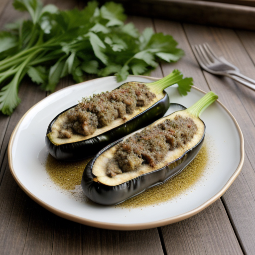 Stuffed Eggplant Padovana recipe image