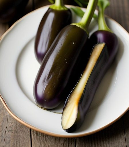 Stuffed Eggplant Pickles recipe image