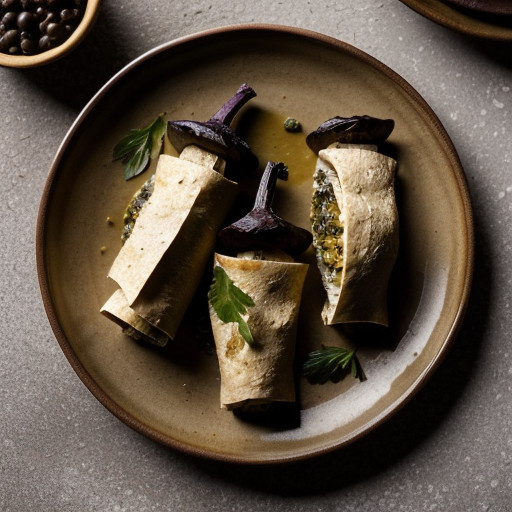 Stuffed Grape Leaves (Persian recipe image