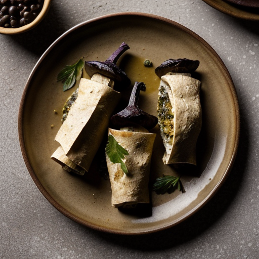 Stuffed Grape Leaves (Persian recipe image