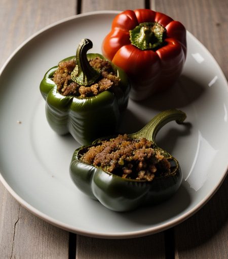Stuffed Green Peppers -1 recipe image